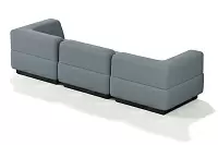 Фото №5 Сиб МОД4. модульный диван Экокожа Лайт Грей