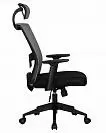 Фото №3 Офисное кресло для персонала DOBRIN NIXON цвет чёрный серая сетка