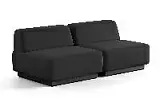 Сиб MOD1. модульный диван Экокожа Блэк
