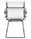 Фото №4 Офисное кресло для посетителей DOBRIN CODY белый хромированная сталь LMR-102N