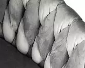 Фото №2 Стул барный DOBRIN MARCEL цвет сиденья серый велюр MJ9-75 цвет основания хромированная сталь