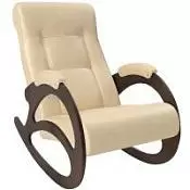 Кресло-качалка Модель 4 без лозы Polaris Beige Орех