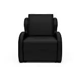 Фото №1 Кресло-кровать Атлант Черный кожзам