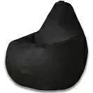 Фото №5 Кресло Мешок Груша Классический XL Черная ЭкоКожа