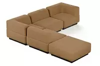 Фото №3 Сиб MOD8. угловой модульный диван Экокожа Фокс