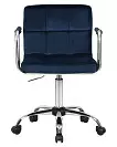 Фото №2 Офисное кресло для персонала DOBRIN TERRY LM-9400 синий велюр MJ9-117