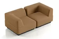 Фото №4 Сиб МОД3. модульный диван Экокожа Фокс