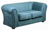 Фото №2 Бруклин Премиум двухместный диван-кровать замша Аврора Атлантик