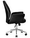 Фото №4 Офисное кресло Dobrin Samuel LMR-125B искусственная кожа цвет черный