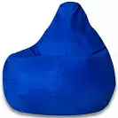 Фото №3 Кресло Мешок Груша Классический XL Синее Оксфорд