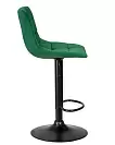 Фото №4 Барный стул Dobrin Tailor black lm-5017 зеленый велюр MJ9-88