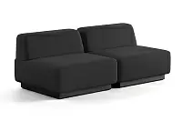 Фото №1 Сиб MOD1. модульный диван Экокожа Блэк