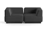 Фото №3 Сиб МОД3. модульный диван Экокожа Блэк