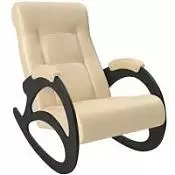 Кресло-качалка Модель 4 без лозы Polaris Beige Венге