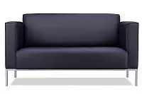 Фото №1 Тоскана Комфорт диван двухместный Экокожа Блэк