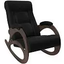 Фото №1 Кресло-качалка Модель 4 без лозы Vegas Lite Black Орех