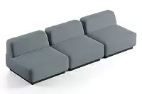 Фото №3 Сиб MOD2. модульный диван Экокожа Лайт Грей