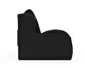 Фото №3 Кресло-кровать Атлант Черный кожзам