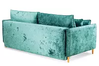 Фото №4 Йорк Премиум диван-кровать Мадейра Азур опоры Береза