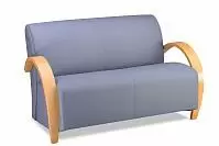 Фото №4 Паладин двухместный диван Экокожа лайт грей