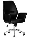 Фото №2 Офисное кресло Dobrin Samuel LMR-125B искусственная кожа цвет черный