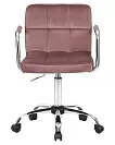 Фото №2 Офисное кресло для персонала DOBRIN TERRY LM-9400 пудрово-розовый велюр MJ9-32