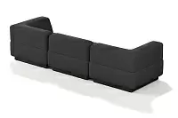 Фото №5 Сиб МОД4. модульный диван Экокожа Блэк