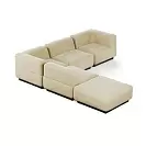 Фото №4 Сиб MOD8. угловой модульный диван Экокожа Санд