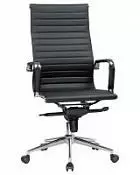 Офисное кресло для руководителей DOBRIN CLARK чёрный LMR-101F