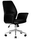 Фото №3 Офисное кресло Dobrin Samuel LMR-125B искусственная кожа цвет черный
