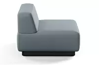 Фото №3 Сиб кресло без подлокотиков Экокожа Лайт Грей