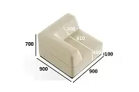 Фото №5 Сиб угол Экокожа Санд