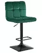 Барный стул Dobrin Dominic зеленый велюр MJ9-88
