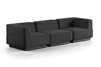 Фото №1 Сиб МОД4. модульный диван Экокожа Блэк