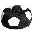 Фото №1 Кресло Мяч Черно-Белый Оксфорд