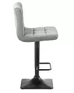 Фото №4 Барный стул Dobrin Dominic серый велюр MJ9-75