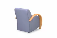 Фото №4 Паладин стандарт кресло экокожа Лайт грей