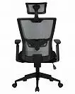 Фото №5 Офисное кресло для персонала DOBRIN NIXON цвет чёрный серая сетка