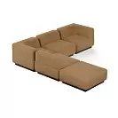 Фото №4 Сиб MOD8. угловой модульный диван Экокожа Фокс