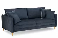Фото №3 Йорк Премиум диван-кровать Джуно Индиго опоры Береза