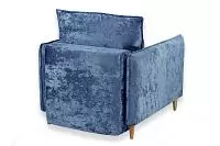 Фото №4 Йорк Премиум кресло-кровать Мадейра Блюнес опоры Береза