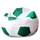 Фото №1 Кресло Мяч Бело-Зеленый Оксфорд