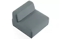 Фото №5 Сиб кресло без подлокотиков Экокожа Лайт Грей