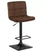Барный стул Dobrin Dominic шоколадный велюр MJ9-111