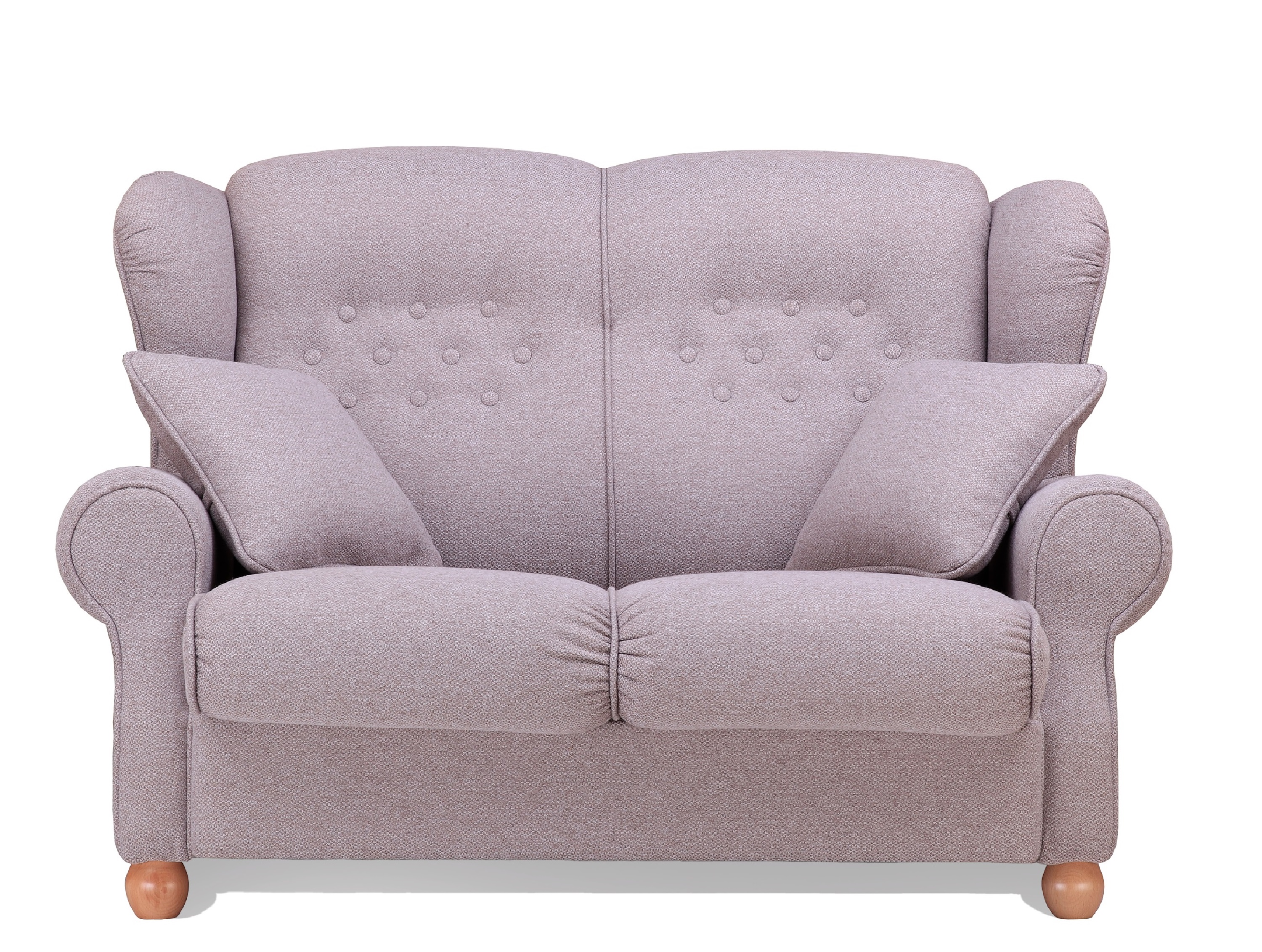 Фото №8 Ланкастер двухместный диван-кровать рогожка Аполло мокка