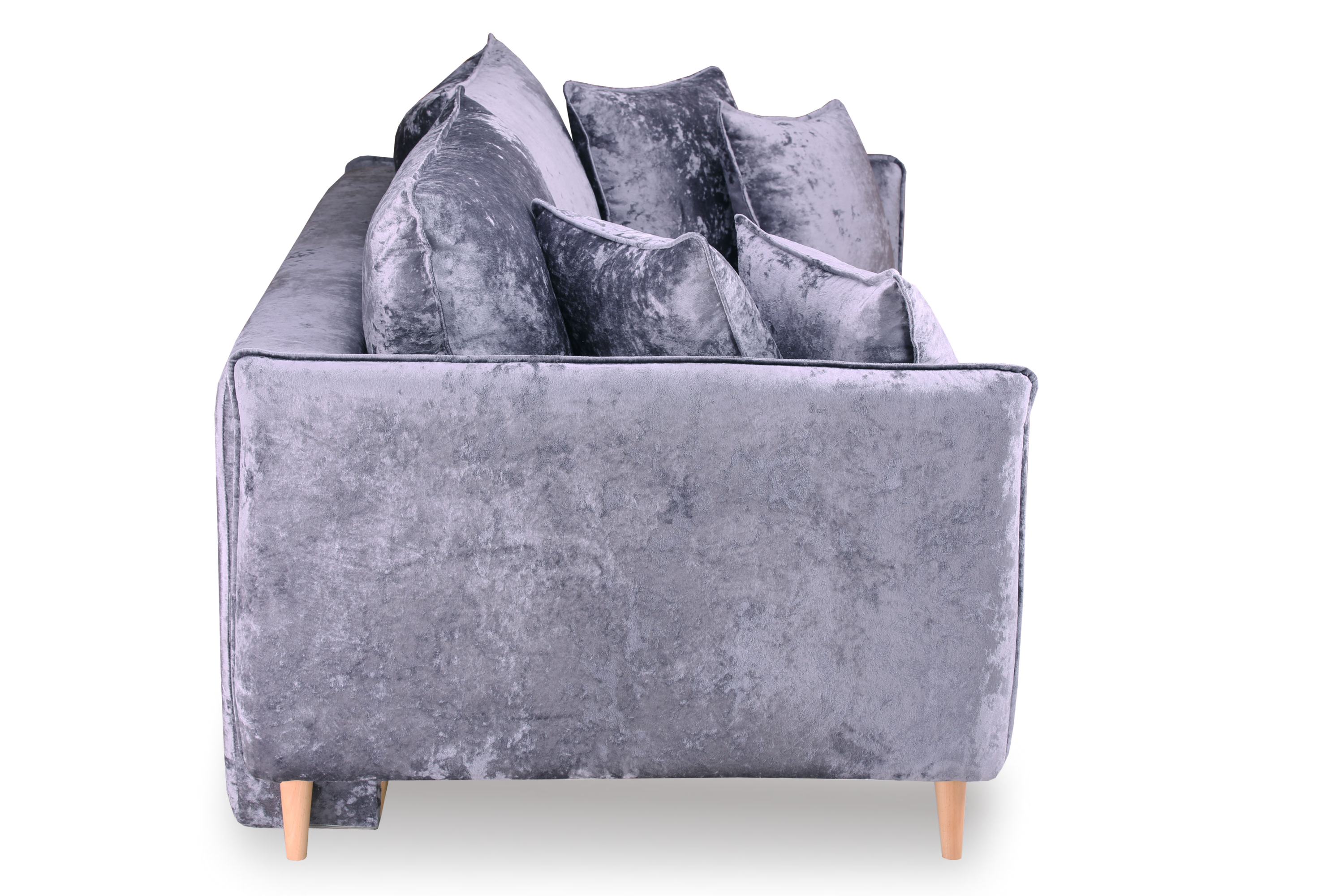 Фото Йорк Премиум диван-кровать плюш Мадейра смоки 6
