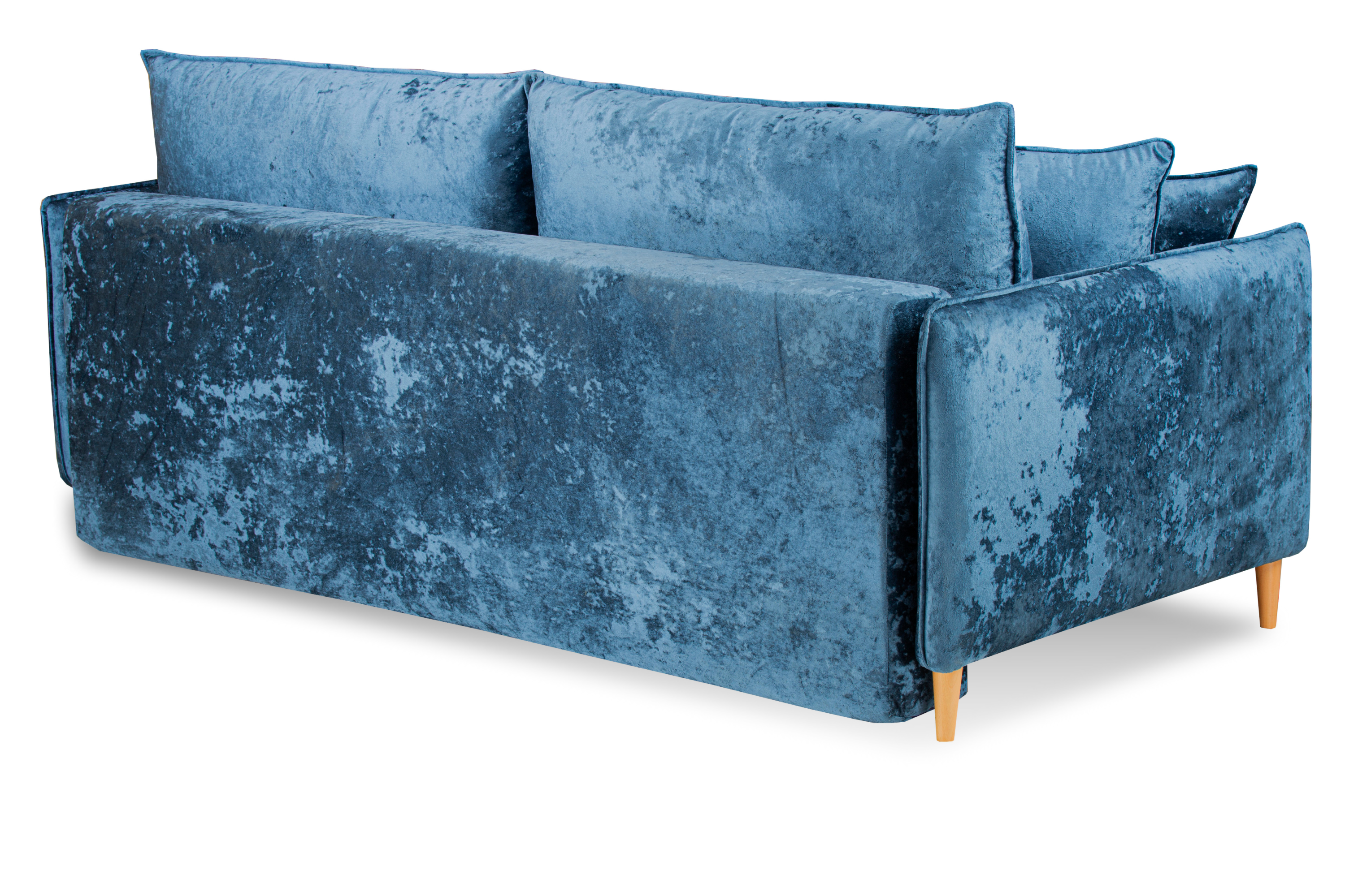 Фото №8 Йорк Премиум диван-кровать плюш Мадейра блю