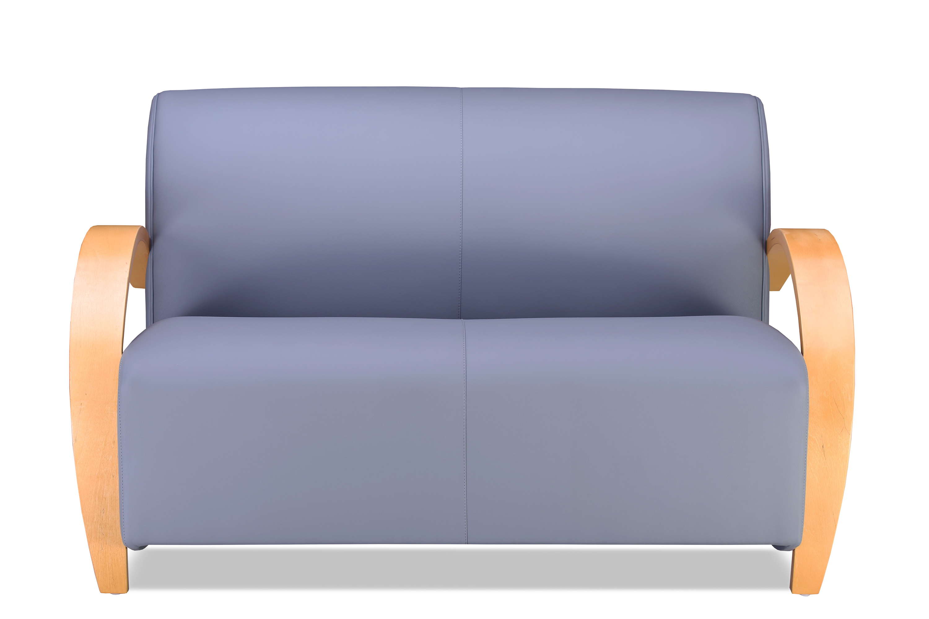 Фото Паладин двухместный диван Экокожа лайт грей 1