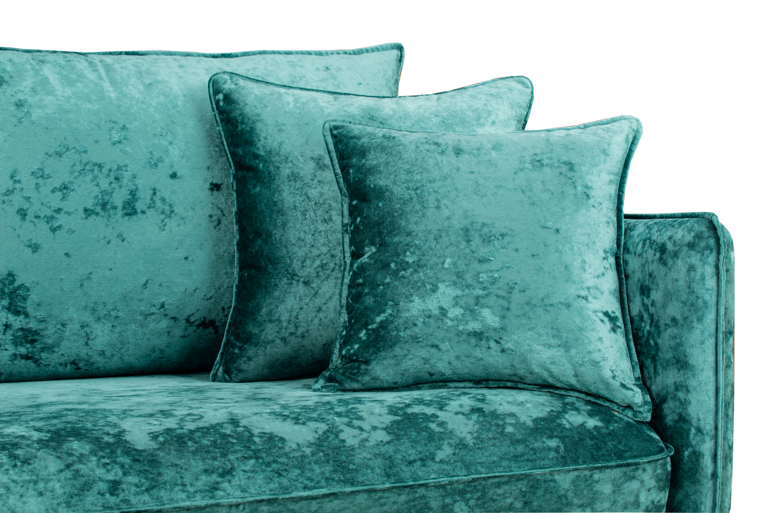 Фото Йорк Премиум диван-кровать плюш Мадейра азур 13