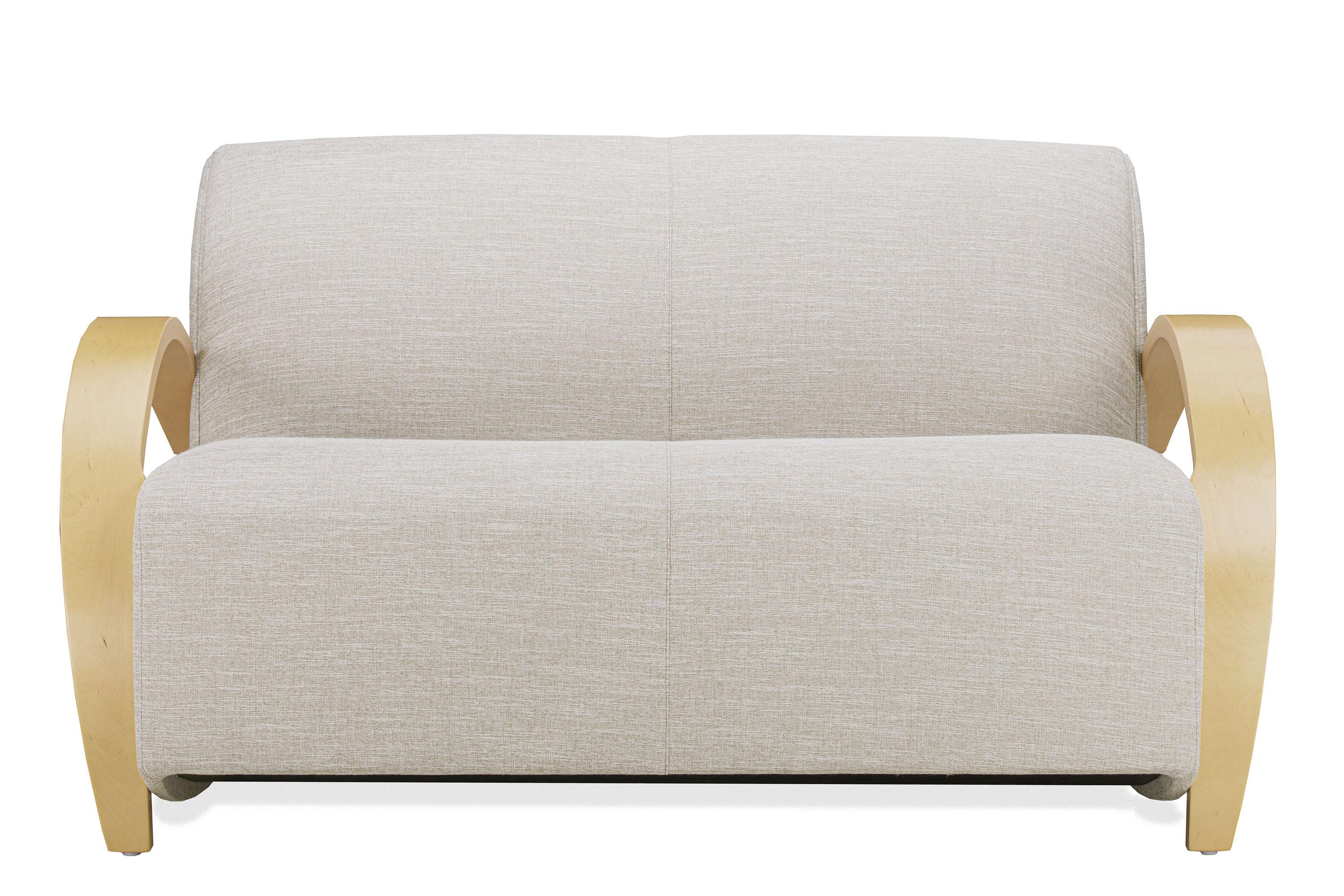 Фото №5 Паладин двухместный диван рогожка Орион беж